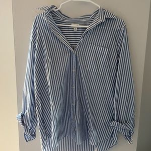 J. Crew Striped Button Down